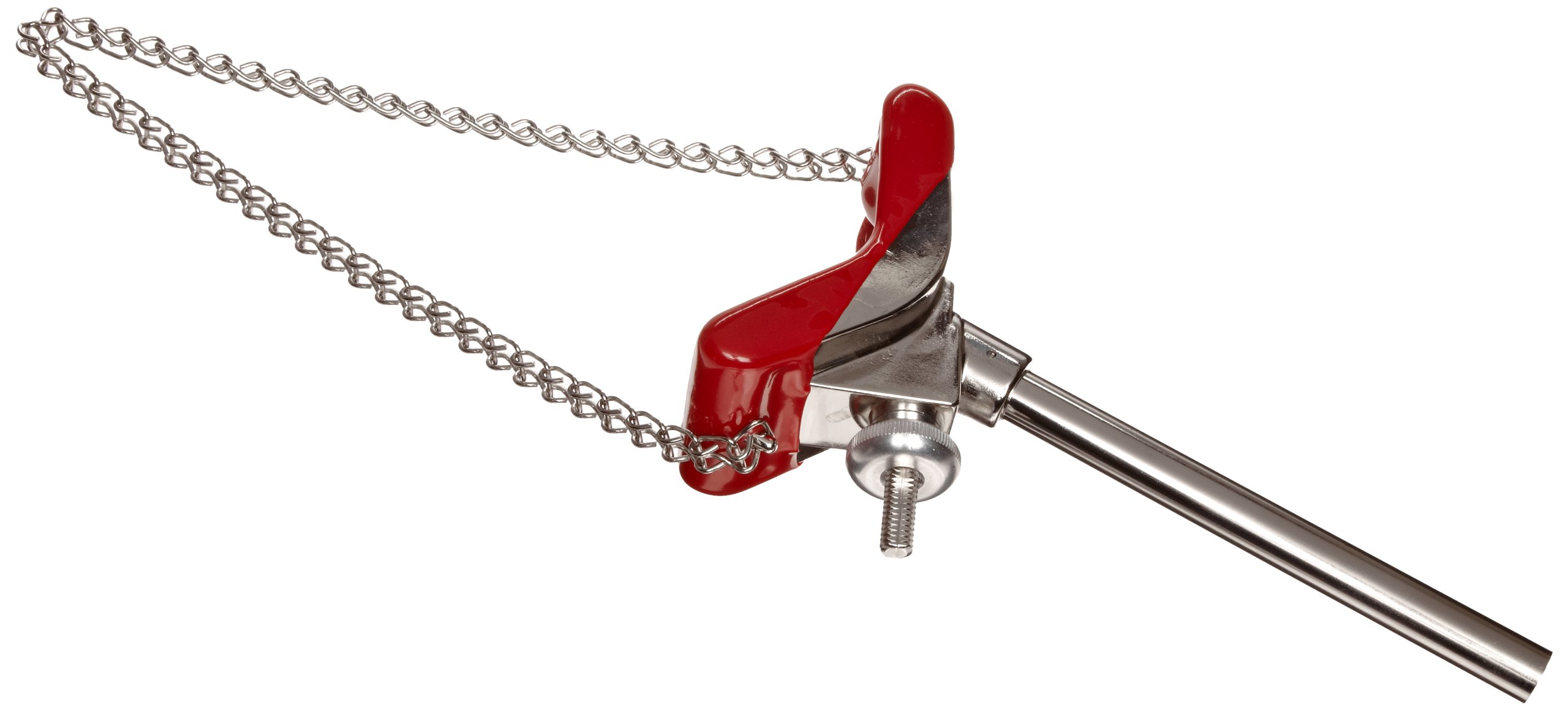 Talboys 916072 Nickel-Plated Zinc Small Chain Clamp - 35mm to 170mm Adjustable Holding Size, 188mm Overall Length - Perfect for Plumbing, HVAC, and DIY Pipe Repair Projects