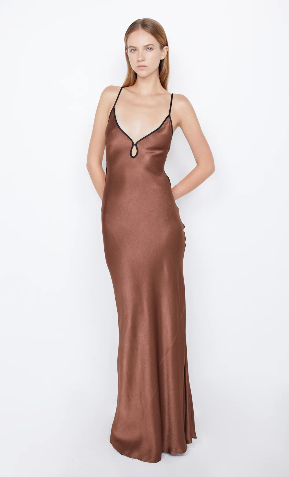 Chocolate Black Maxi Dress for Women - Elegant Flowy Long Summer Dress for Beach, Vacation, and Casual Wear