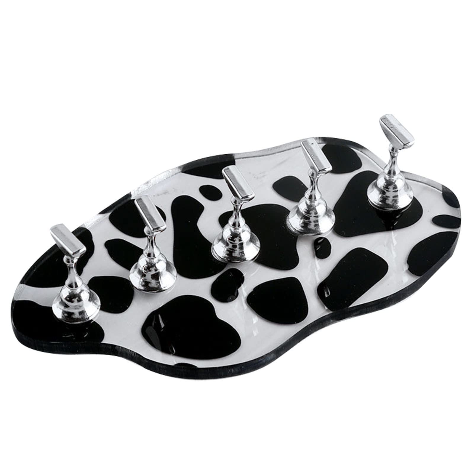 Professional Acrylic Nail Practice Hand with Magnetic Nail Tips Rack - 14mm Male Training Hand for Nail Art Display, DIY Practice & Salon Demonstration - Perfect for Nail Technicians, Students & Home Manicure Enthusiasts