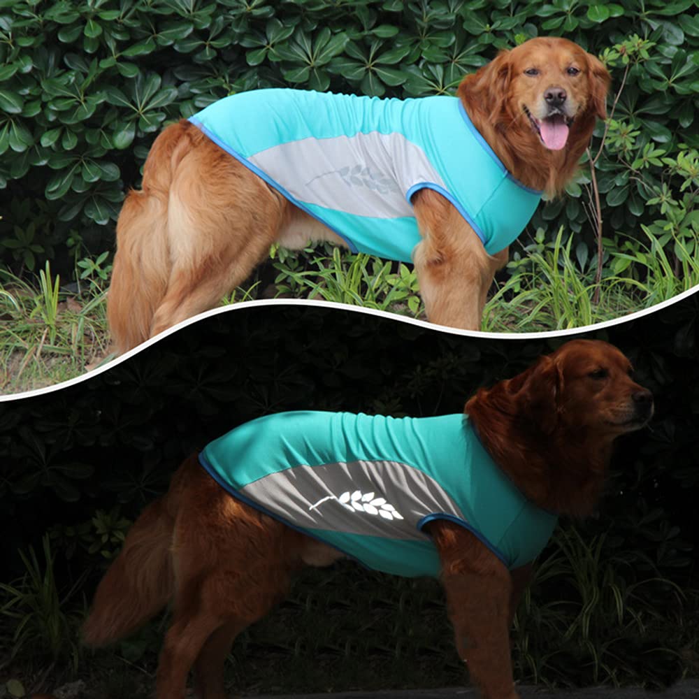 Breathable Dog Cooling Vest for Summer - Adjustable Pet Clothes for Small, Medium & Large Dogs | Corgi Puppy Shirt in Pink (8XL) | Perfect for Hot Weather Walks, Beach Trips & Outdoor Adventures