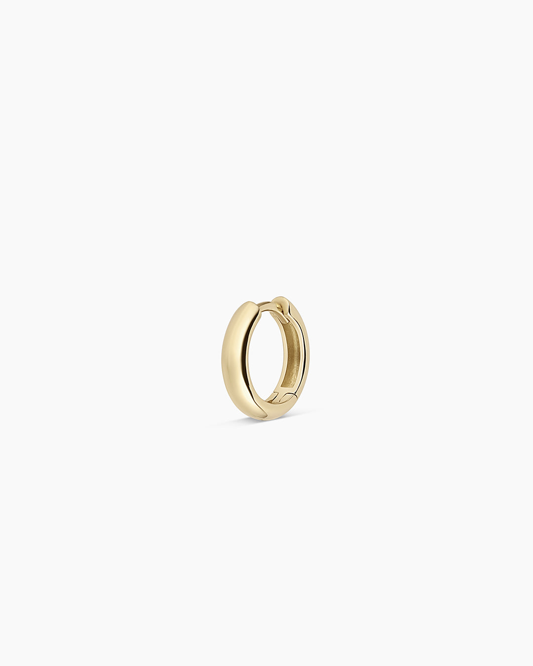 14K Gold Huggie Earrings for Women - Minimalist Single Hoop Earrings for Everyday Wear | Perfect for Work, Date Night & Casual Outfits
