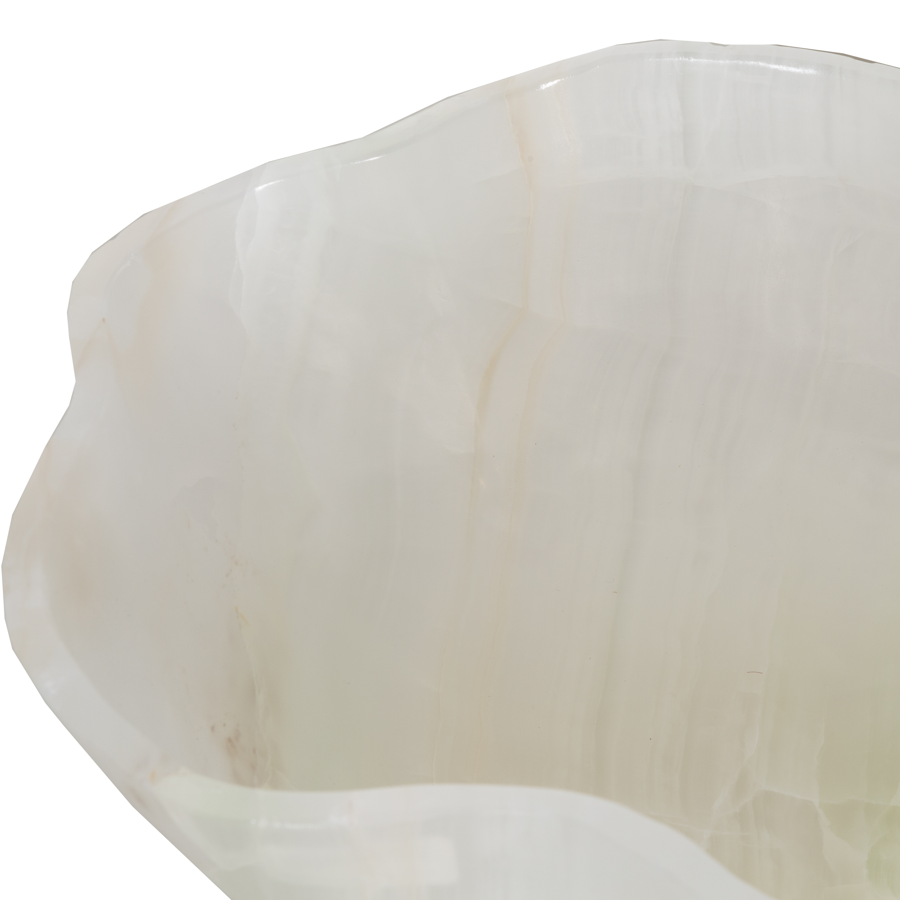 Freeform Onyx Bowl - Handcrafted Natural Stone Decorative Bowl for Home Decor, Jewelry Display & Meditation | Perfect for Centerpieces, Gift Giving & Zen Spaces