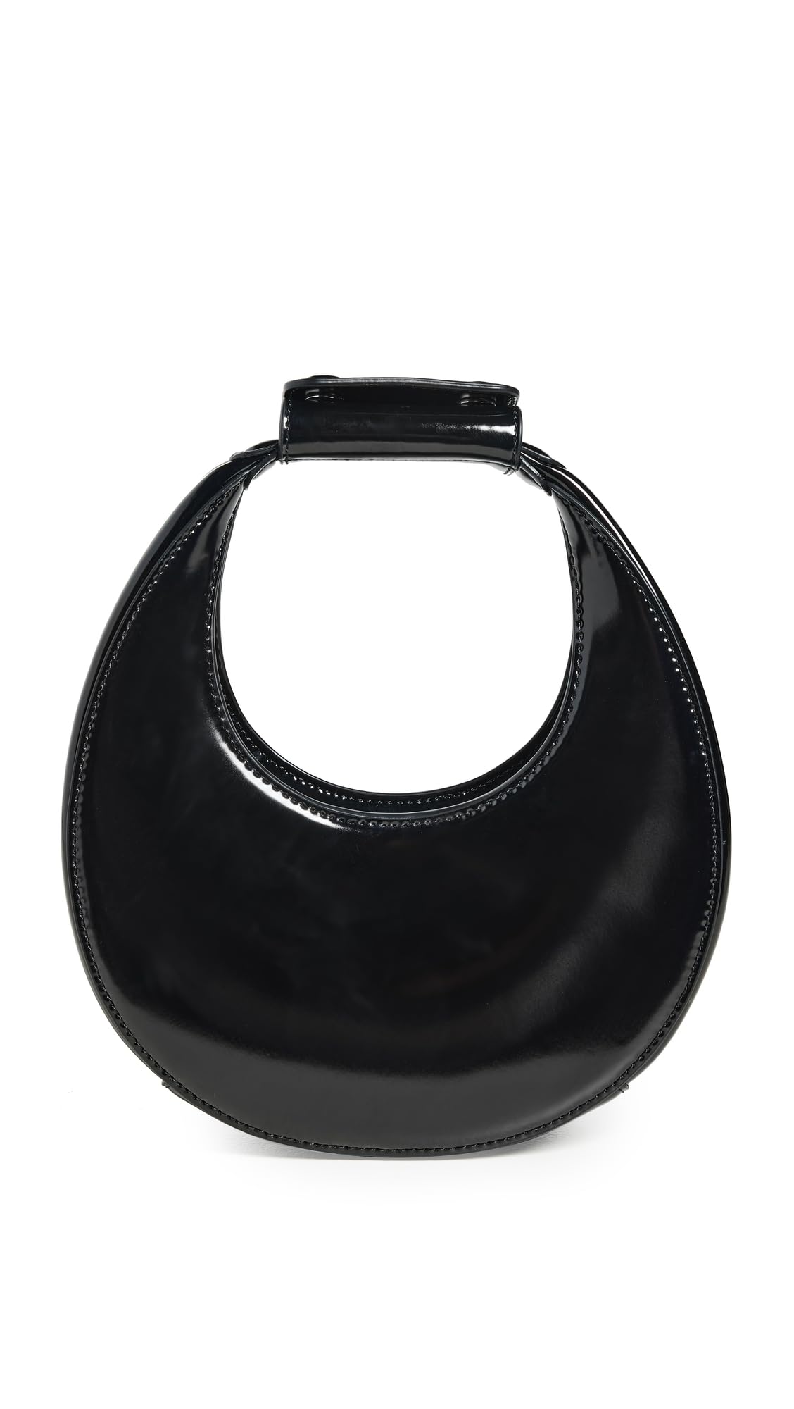 STAUD Women's Crossbody Moon Bag - Stylish Leather Shoulder Purse for Night Out, Date Night & Evening Events