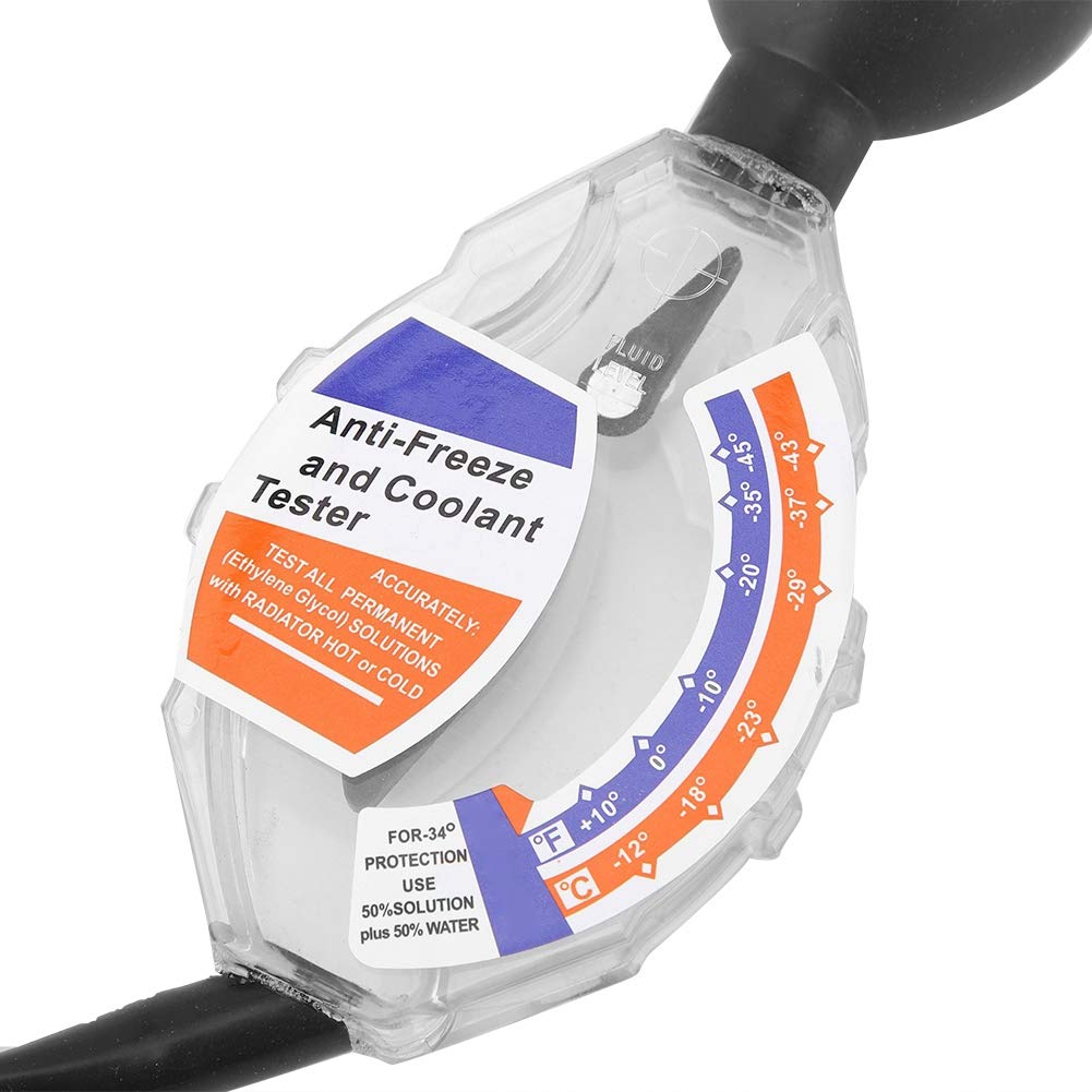 Uxsiya Antifreeze Coolant Tester - Fast & Accurate Car Coolant Tester for Vehicle Maintenance & Repair | Essential Automotive Tool for Winter Prep & Engine Protection