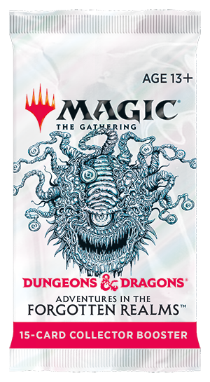 Forgotten Realms Collector Booster Pack - D&D Magic The Gathering Cards for Collectors & Players | Perfect for Game Nights & Fantasy Adventures