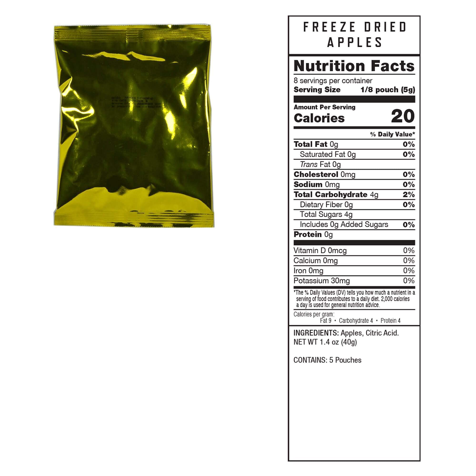 ReadyWise 240-Serving Freeze-Dried Fruit Bucket - Emergency Food Storage, Long Shelf Life, Camping & Survival Supplies - Perfect for Outdoor Adventures, Emergency Preparedness, and Disaster Kits