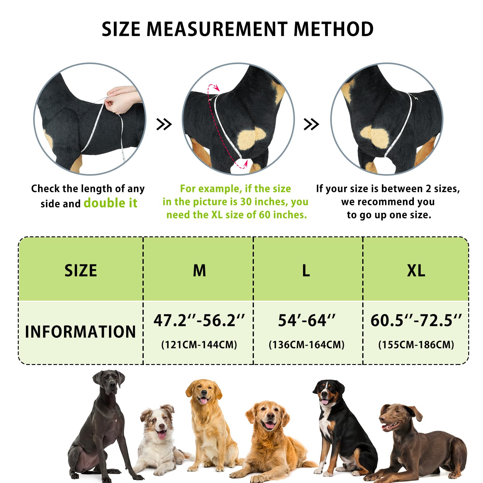 Rechargeable LED Dog Harness with Reflective Strips - Adjustable Glowing Dog Vest for Small Medium Large Dogs - Perfect for Night Walking, Jogging & Outdoor Safety
