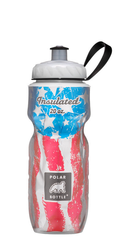 Polar Bottle Artist Series 20oz (591mL) Insulated Water Bottle - Leak Proof, BPA Free, Perfect for Cycling, Hiking & Outdoor Activities