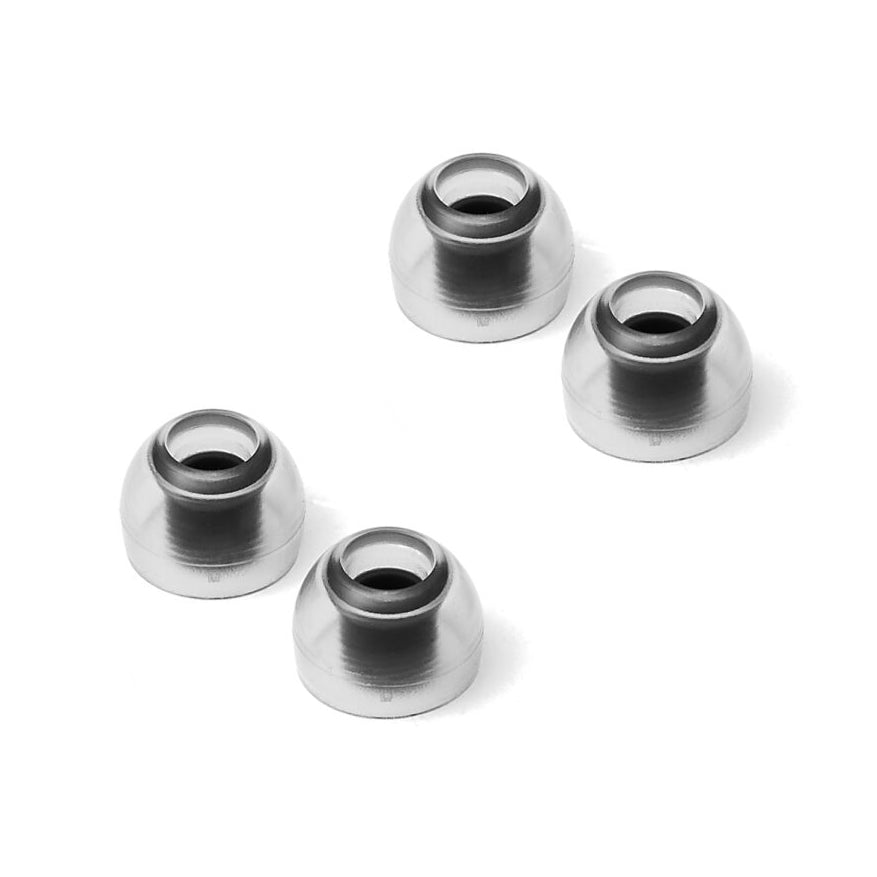 AZLA SednaEarfit Crystal Standard Eartips - Premium Replacement Ear Tips for Wireless Earbuds (3 Pairs) - Enhanced Comfort & Secure Fit for AirPods Pro, Galaxy Buds & More - Perfect for Workouts, Commuting & Travel