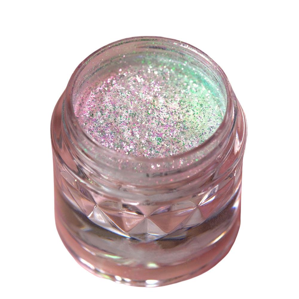 Karla Cosmetics Opal Multichrome Loose Eyeshadow - Shimmering Pigment for Stunning Eye Makeup Looks | Perfect for Parties, Night Out & Special Occasions