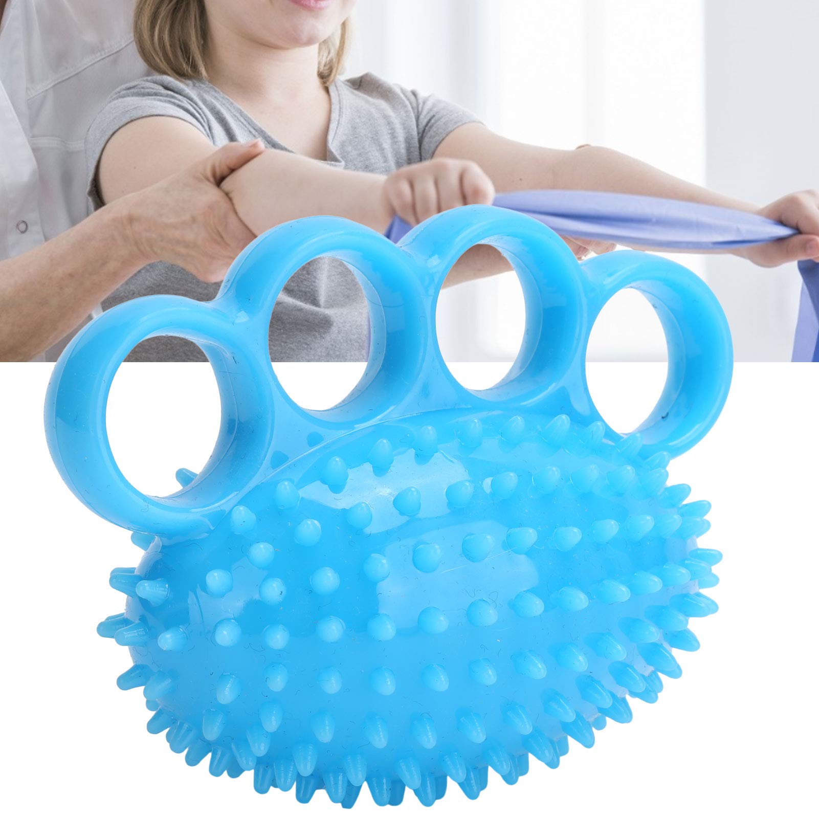 ZJchao Finger Exercise Ball - Hand Grip Strengthener for Finger Strength, Stretch Training, and Mallet Finger Recovery - Ideal for Musicians, Gamers, and Rehabilitation Therapy