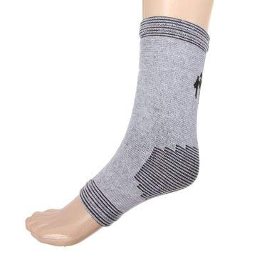 Bamboo Fiber Compression Socks for Ankle Support - Pain Relief & Stability for Running, Gym & Sports - Breathable Ankle Brace Sleeve for Athletes & Active Lifestyles