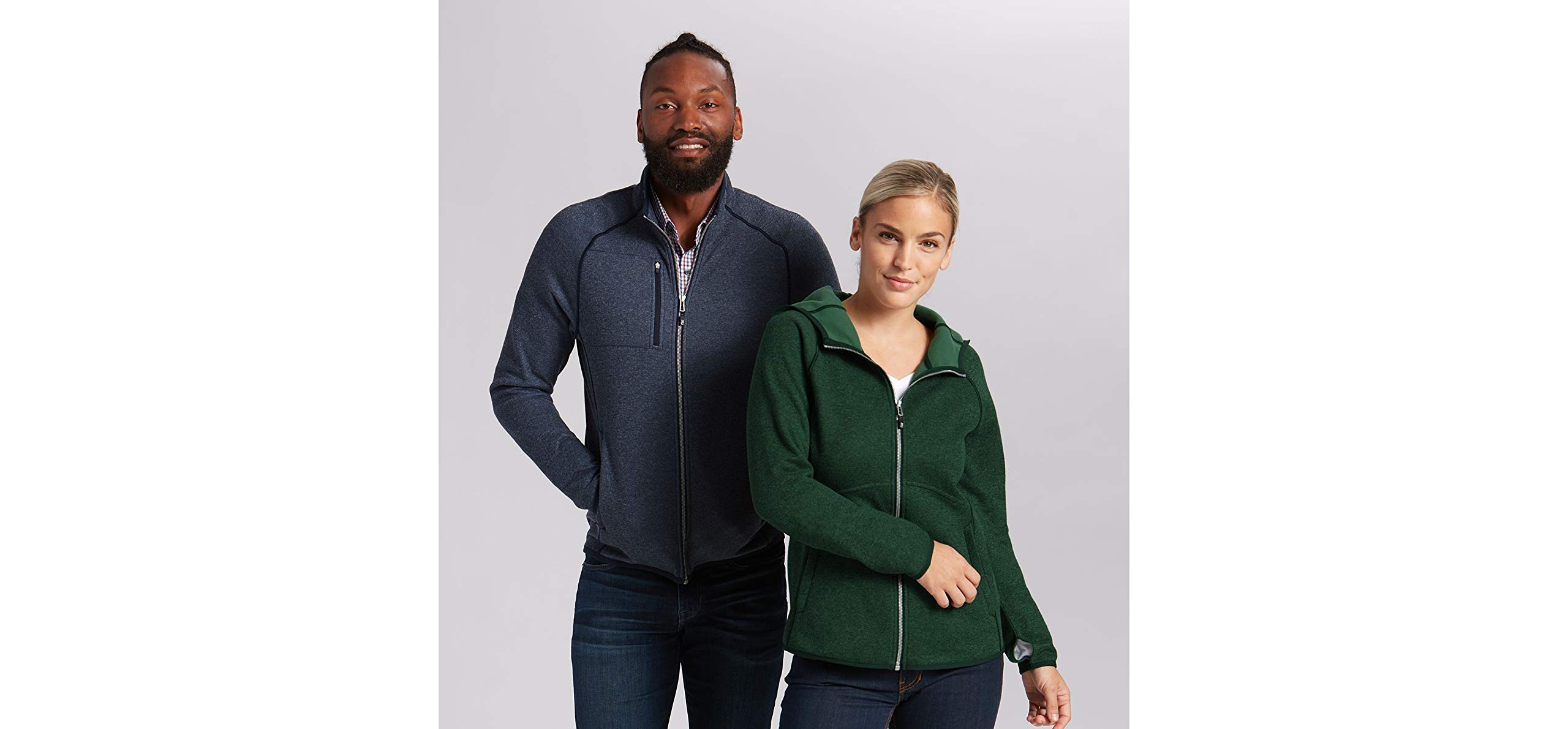 Cutter & Buck Men's Big & Tall Full Zip Jacket - Water-Resistant Lightweight Windbreaker for Outdoor Activities & Casual Wear