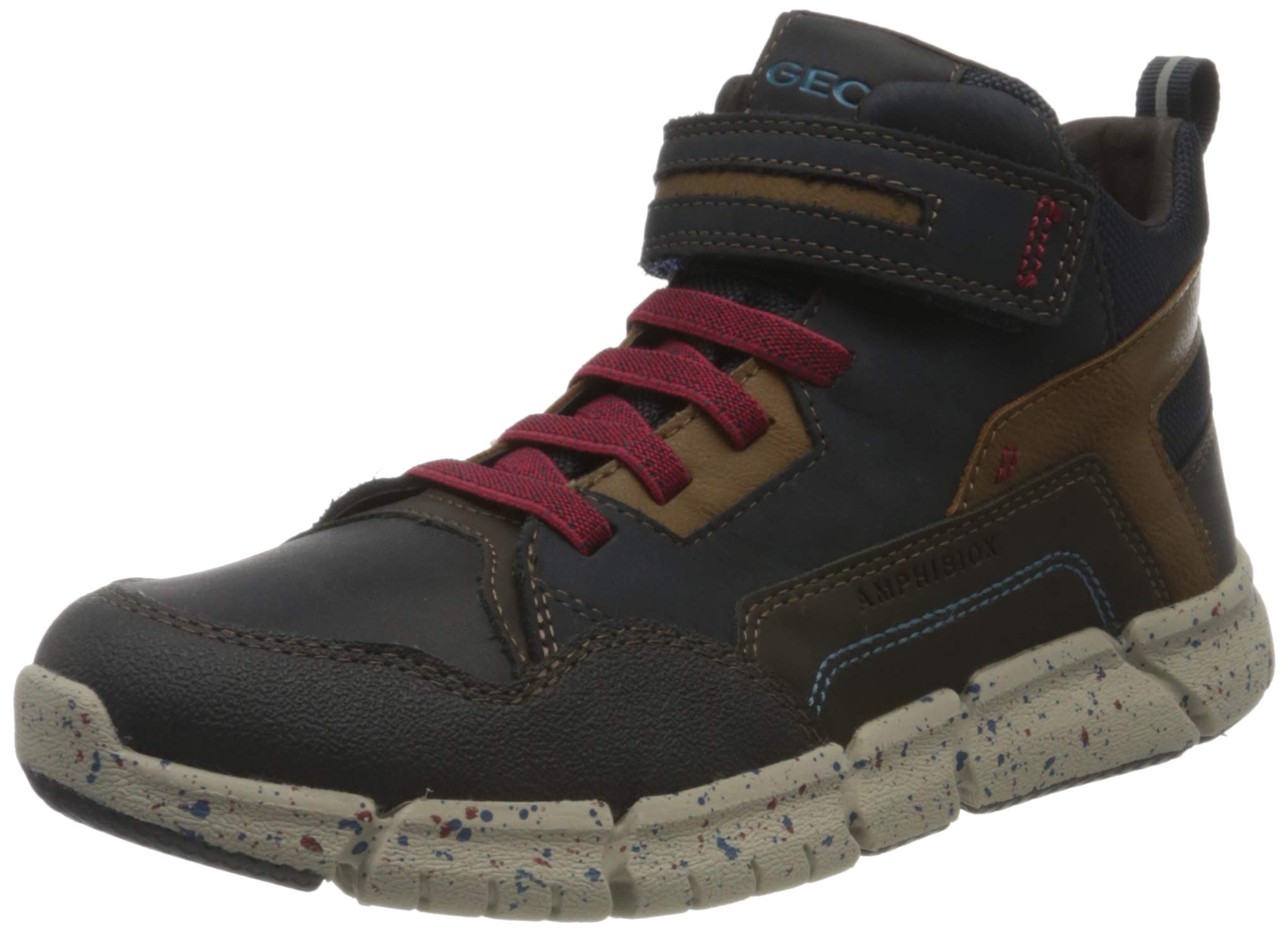Geox Boys Winter Snow Boots - Waterproof, Insulated, Non-Slip for Kids | Perfect for Snowy Days, Outdoor Play & Winter Adventures