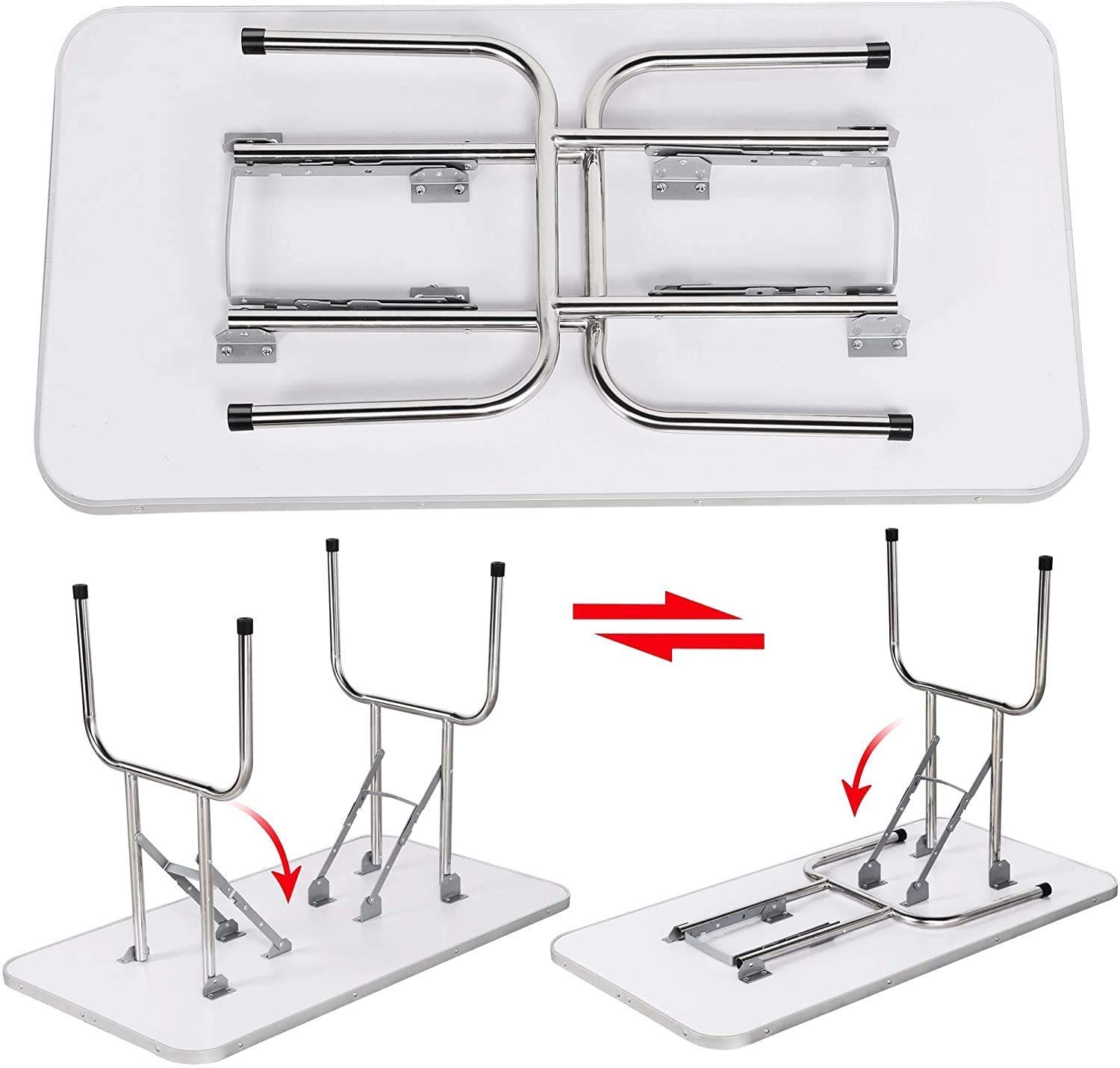 Professional Adjustable Large Dog & Cat Grooming Table - Foldable Pet Trimming Station with Arms, Nooses & Mesh Tray - 330lbs Weight Capacity (46