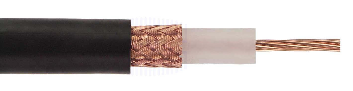 Premium RG58U Coax Cable - 1000ft Copper Plenum Rated for High-Speed Internet & CCTV Security Systems - Ideal for Home Theater, Networking & Professional AV Installations