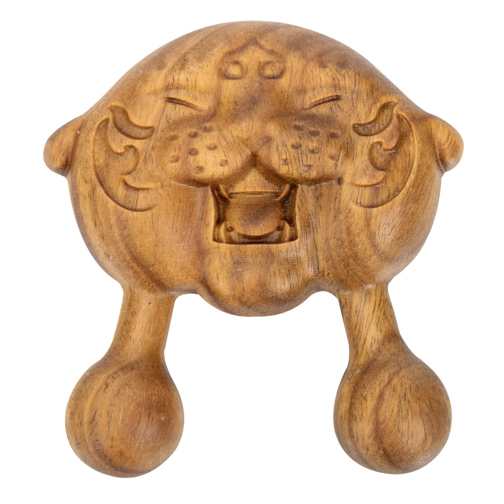 Lurrose Sandalwood Face Massager Roller - Anti-Aging Wrinkle Reducer, Skin Tightening & Eye Massage Tool for Facial Acupressure and Relaxation | Perfect for Home Spa, Self-Care Routine, and Stress Relief