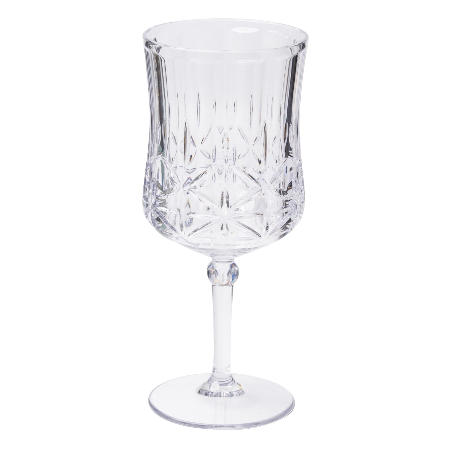Premium 16 Oz Clear Wine Glasses - Classic Stemmed Crystal Glassware for Red & White Wine - Elegant Dinner Party, Wedding, Anniversary & Holiday Entertaining