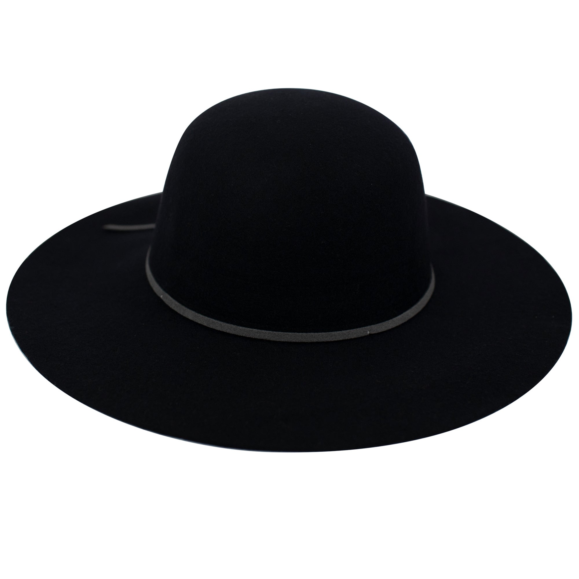 Head West Women's Floppy Hat with Round Crown and Faux Suede Band - Stylish Sun Hat for Beach, Outdoor and Summer Fashion