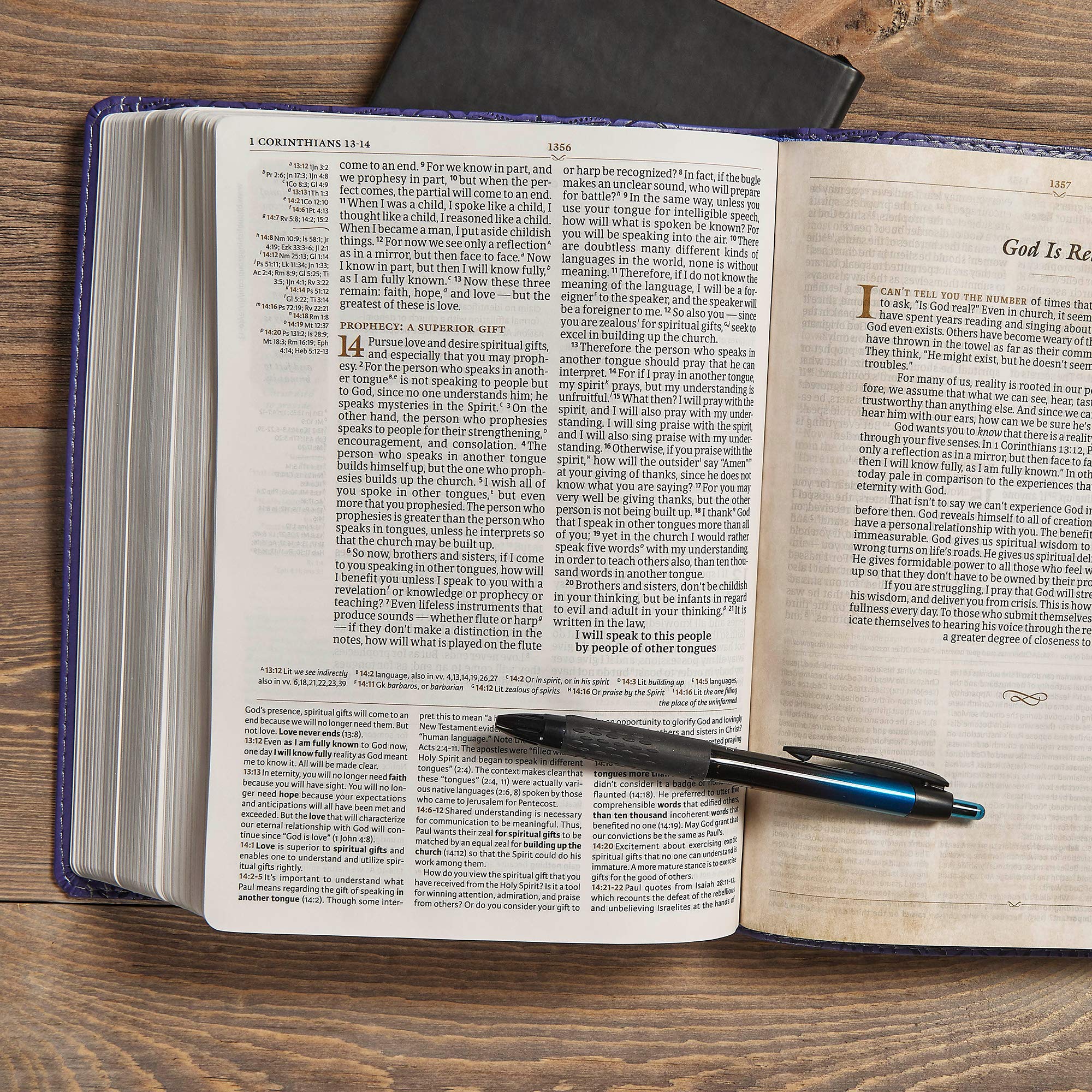 CSB Tony Evans Study Bible - Purple LeatherTouch Cover, Black Letter Text with Study Notes, Commentary, Articles, Videos & Charts | Easy-to-Read Serif Font | Perfect for Bible Study, Sermon Preparation & Personal Devotion