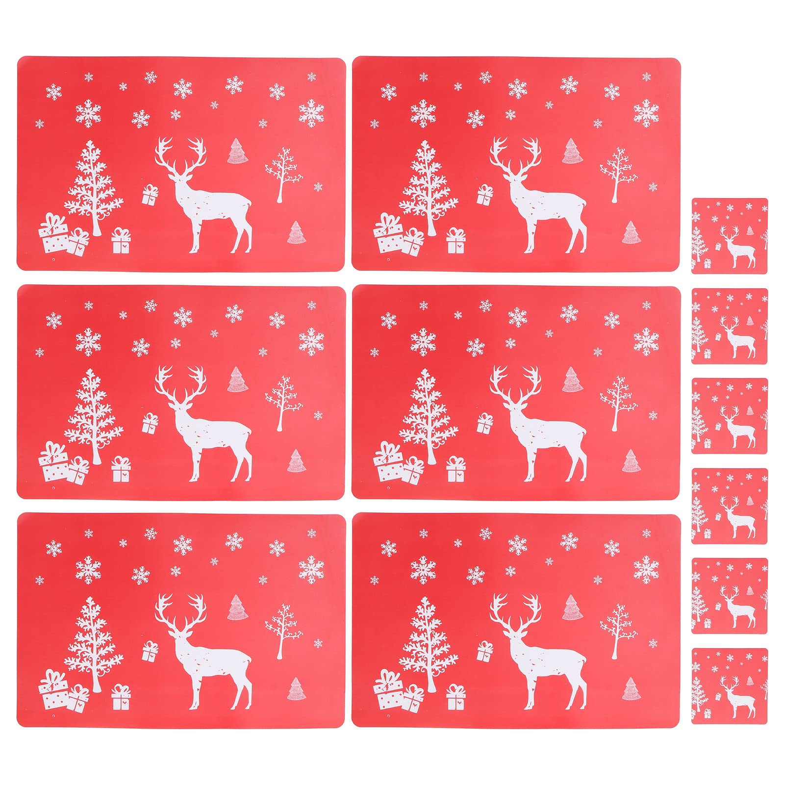Shanrya Heat Resistant Silicone Pot Holders Set of 12 - Non-Slip Kitchen Pads for Hot Pots, Pans & Wax Warmers - Perfect for Cooking, Baking & Candle Making