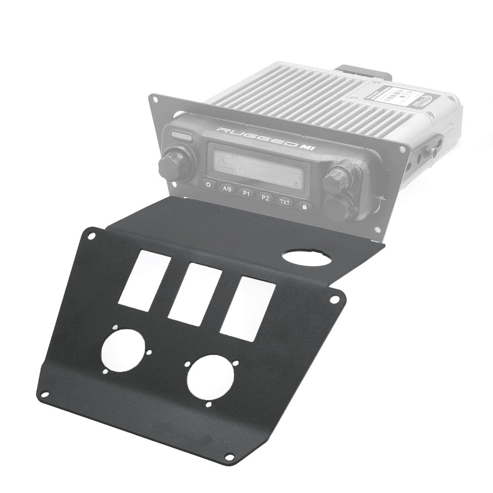 2025 Polaris RZR Pro XP/Pro R/Pro S Lower Accessory Panel with Radio Mount | UTV Side-by-Side Off-Road Vehicle Upgrade | Perfect for Trail Riding & Off-Road Adventures
