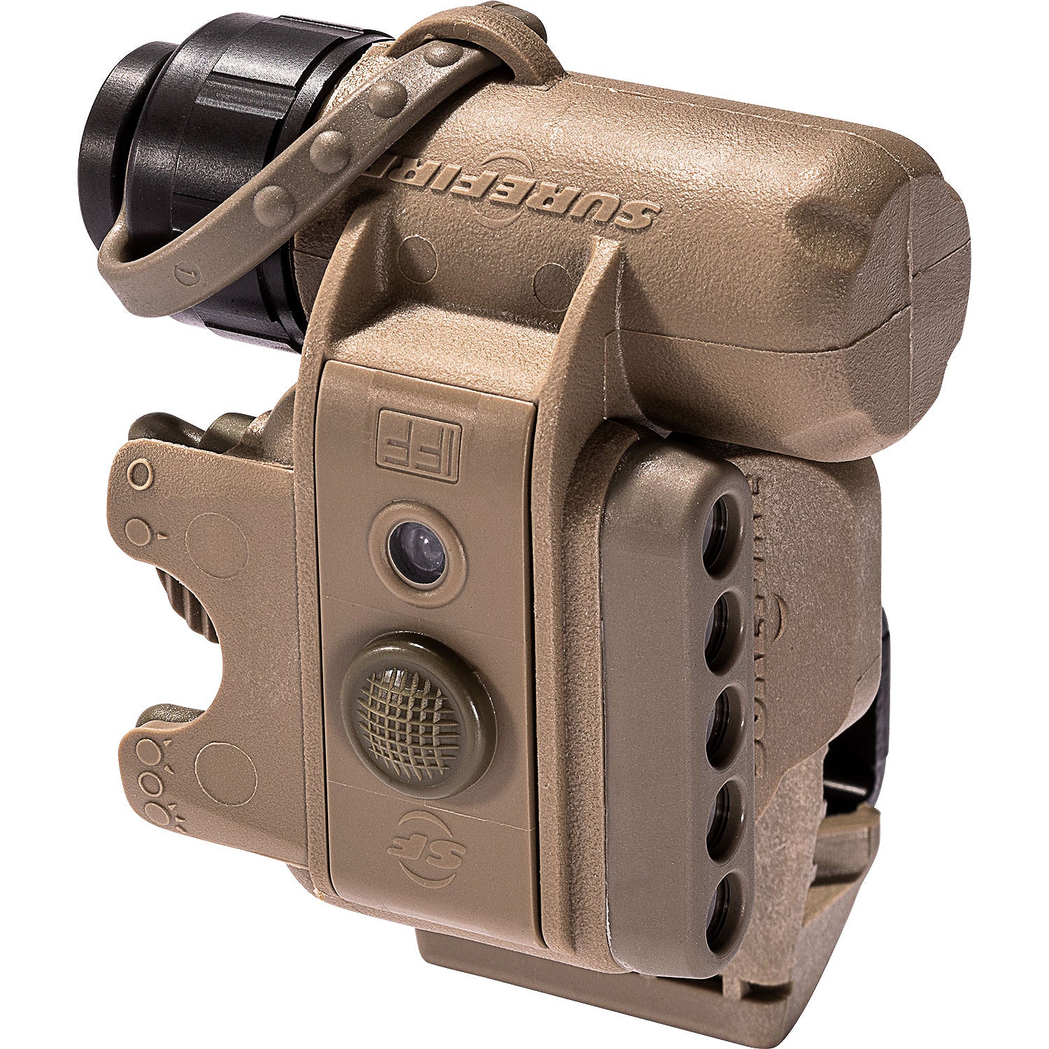 SureFire HL1 Tactical Helmet Light - 500 Lumens, IFF Technology, 48-Hour Runtime | Military, Hunting & Outdoor Adventure Headlamp