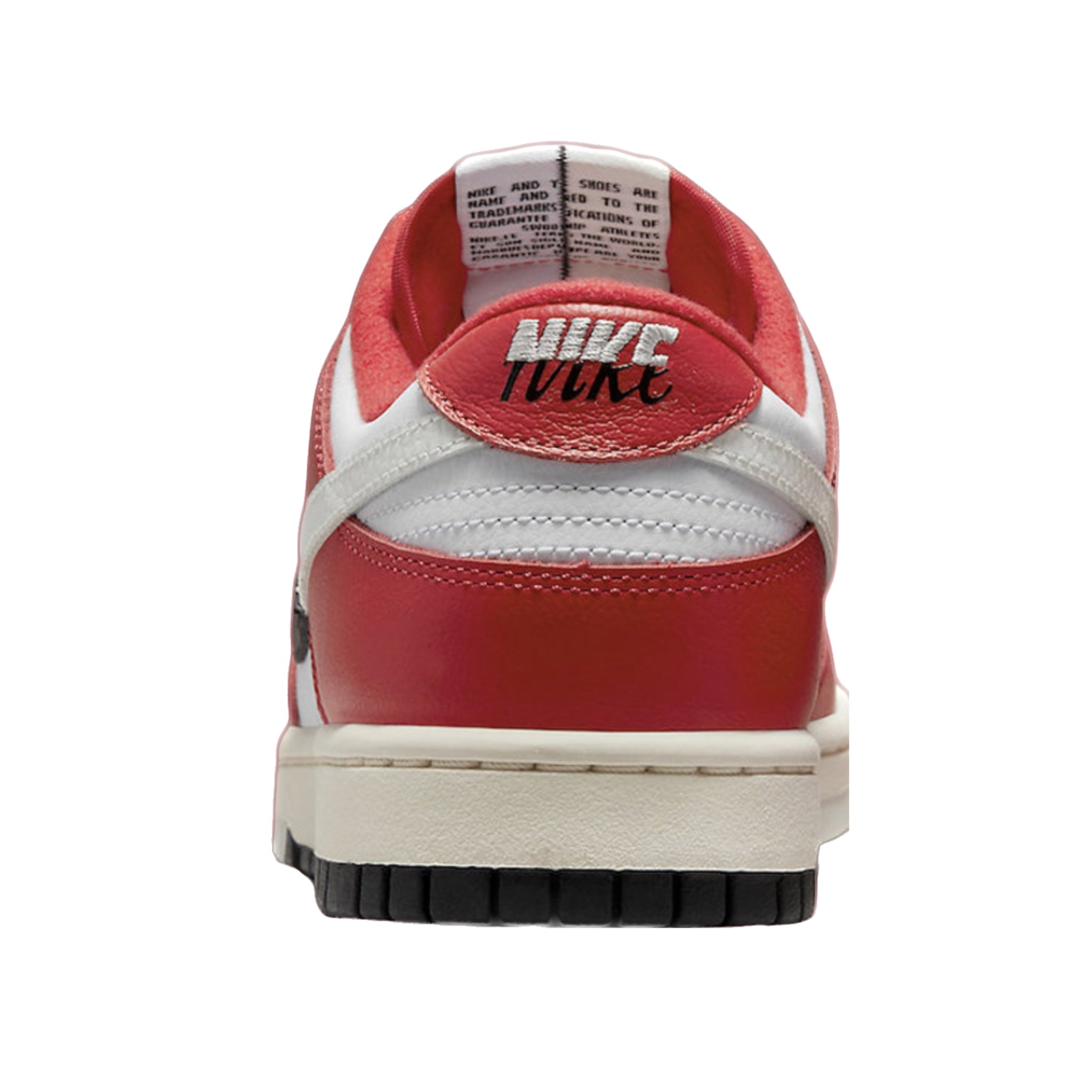 Nike Dunk Low Chicago Split Sneakers - University Red, Black, Light Silver & White - Perfect for Casual Wear, Street Style & Sneaker Collectors