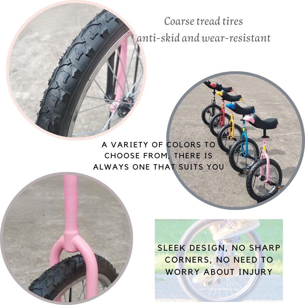 Best Unicycle for Adults - Adjustable Seat & Stand - Perfect for Fitness, Balance Training & Circus Performances | Indoor & Outdoor Use, Commuting & Fun Rides