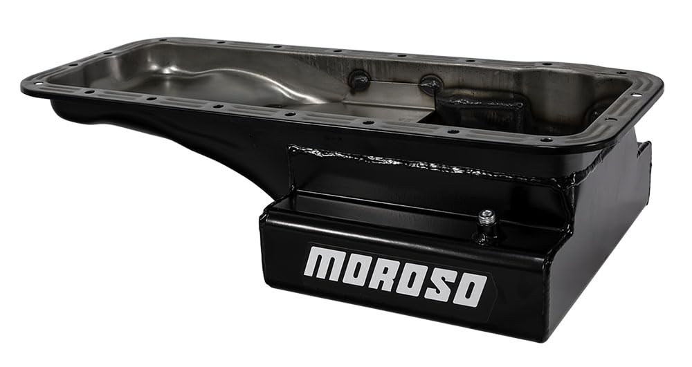 Moroso 20607 Replacement Oil Pan Compatible with Ford 352-428 Engines - High Performance Engine Part for Classic Car Restoration & Maintenance
