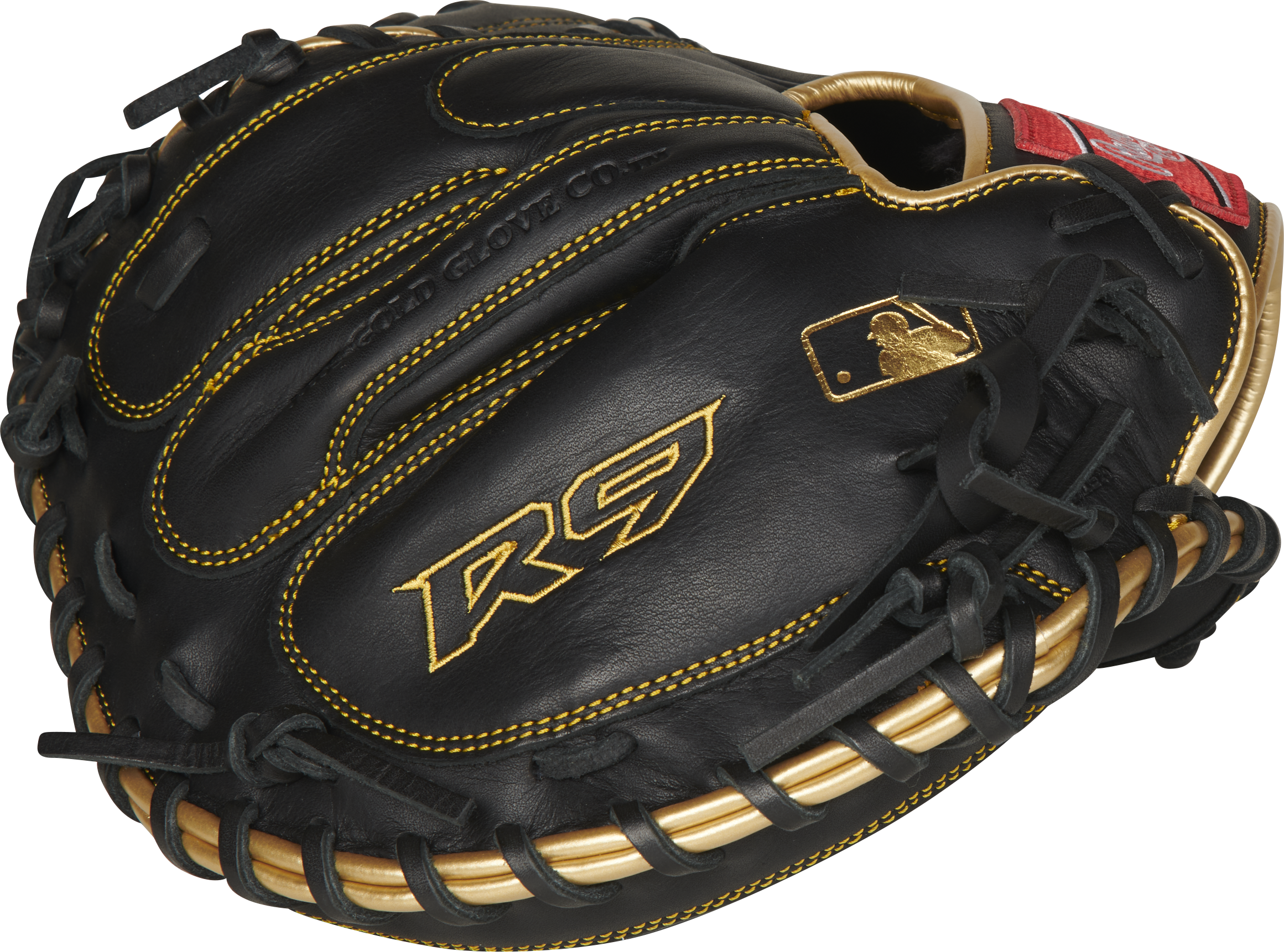 Rawlings R9 32.5 Inch Baseball Catcher's Mitt - Premium Leather Glove for Youth & Adult Players - Ideal for Catching, Training & Game Performance