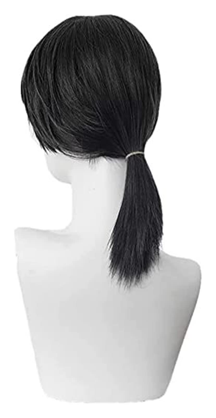 Identity V Embalmer Aesop Carl Cosplay Wig - Black Short Synthetic Hair Wig for Halloween, Cosplay & Costume Parties - Perfect for Anime Conventions & Themed Events