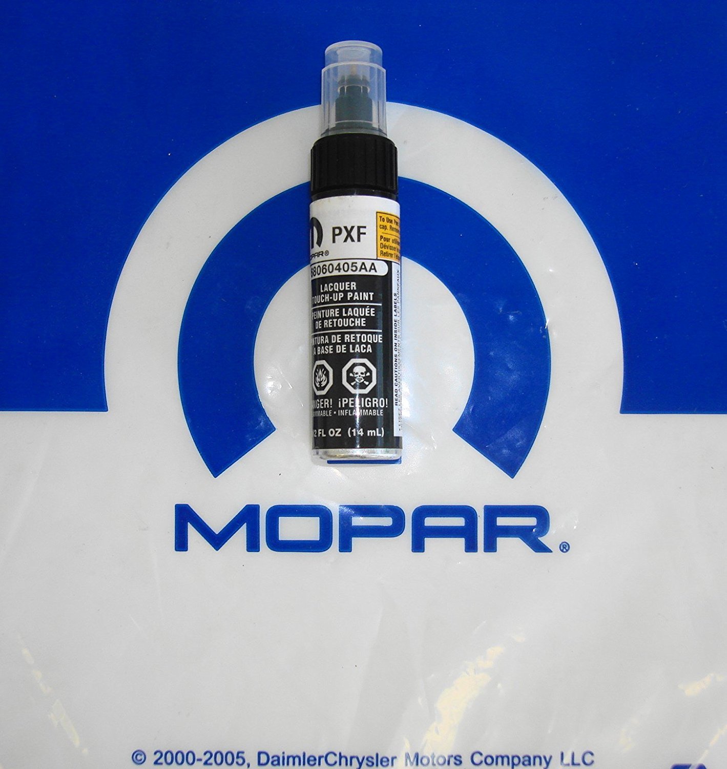 Mopar Jeep Wrangler Hard Top Black Touch Up Paint - OEM Quality Scratch Repair Kit for Jeep Wrangler (2007-2023) | Perfect for DIY Car Scratch Fixes & Paint Restoration
