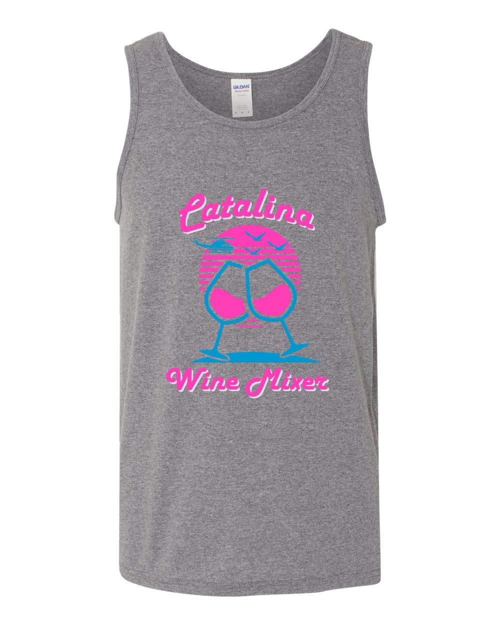 Funny Boats and Hoes Graphic Tank Top for Men - Pop Culture Humor Tee - Perfect for Summer, Beach, Parties & Casual Wear