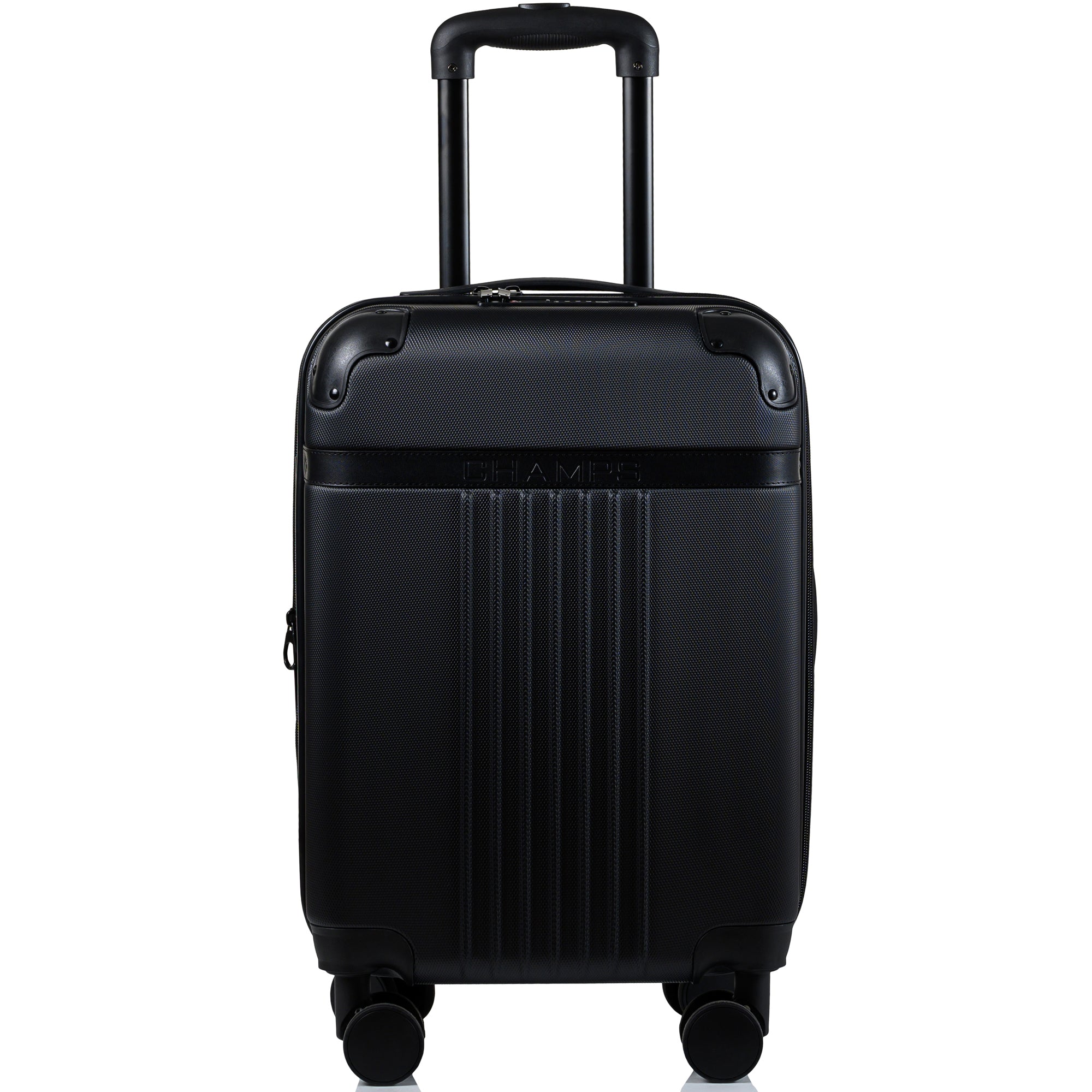 Vintage Black Carry-On Luggage - Lightweight & Durable Suitcase for Travel, Business Trips, and Weekend Getaways