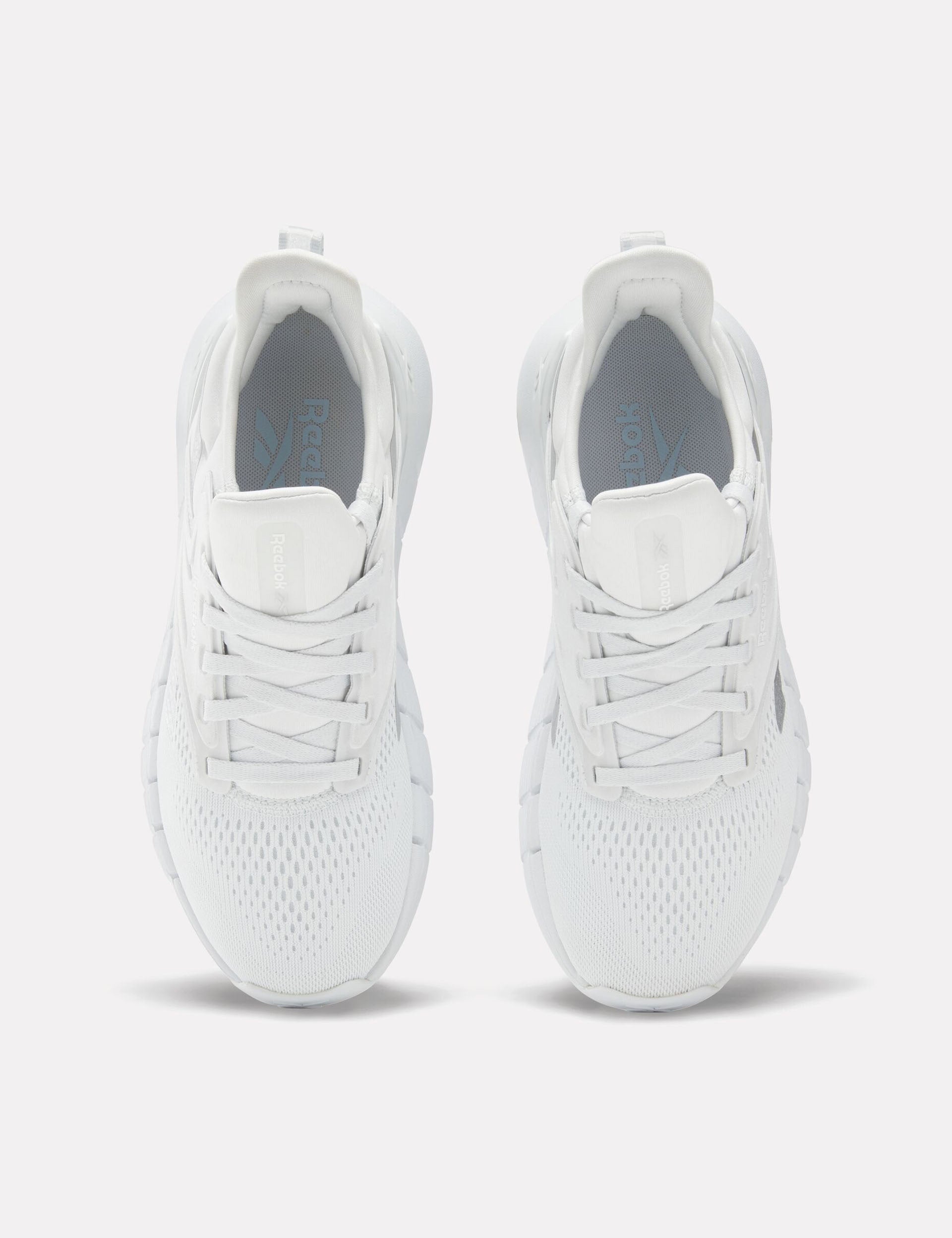 Nano Gym Shoes for Women - Lightweight Running Sneakers in Moon, Y2K Blue & Silver Metallic | Perfect for Workouts, Jogging & Casual Wear