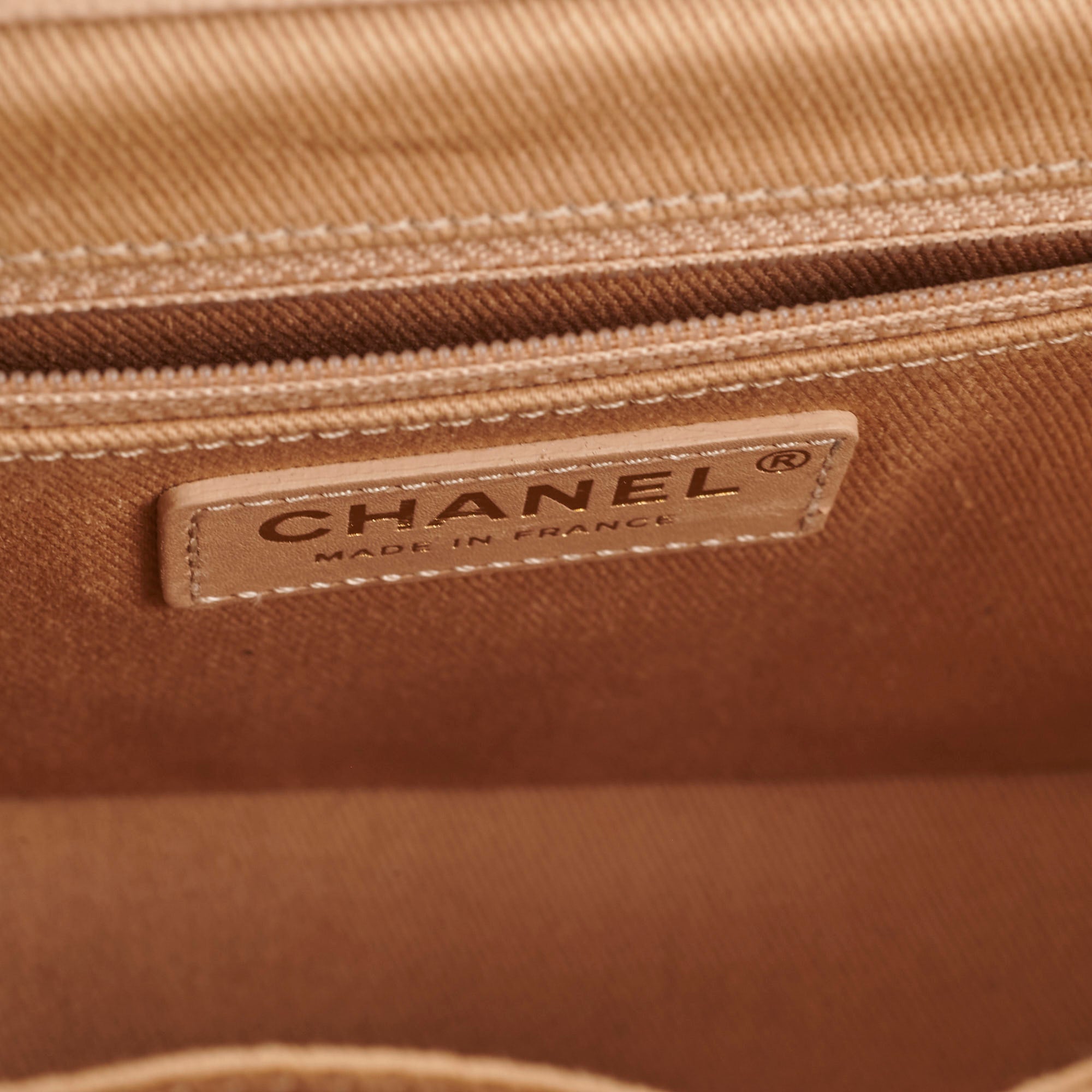 Chanel Business Affinity Beige Leather Medium Flap Bag - Luxury Designer Handbag for Women, Perfect for Office, Travel & Everyday Use