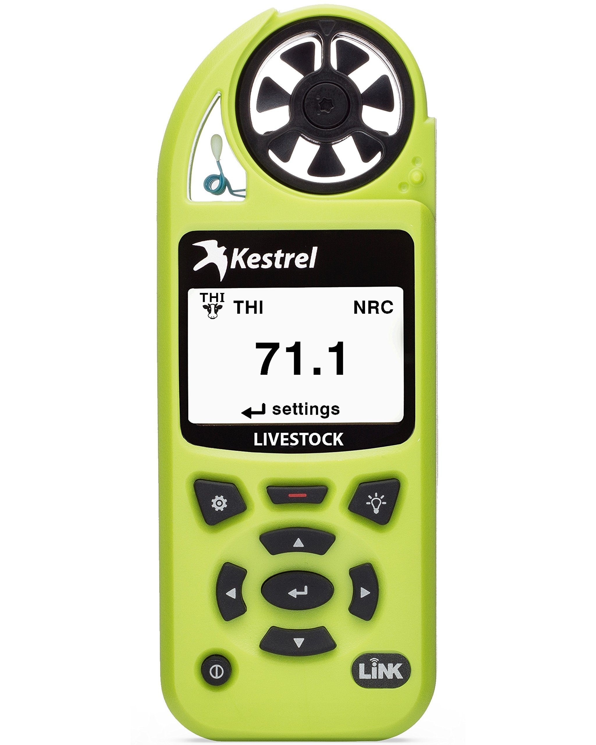 Kestrel 5000AG Livestock Environmental Meter - Accurate Temperature, Humidity & Wind Speed Measurement for Animal Health Monitoring - Ideal for Farms, Ranches & Veterinary Use
