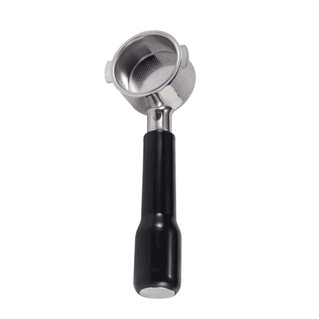 51mm Stainless Steel Bottomless Portafilter for Espresso Machine - Barista Grade Coffee Filter Holder with Handle & 2 Ears | Perfect for Home Brewing, Cafe Use & Professional Espresso Making