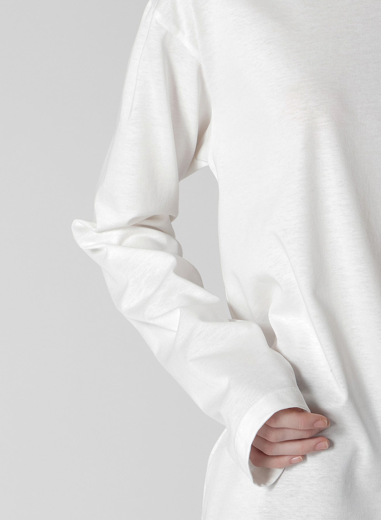 COTON JERSEY Y'S STITCH LONG SLEEVE BIG T-Shirt - Soft Cotton Jersey Fabric, Comfortable Long Sleeve Tee for Men & Women - Perfect for Casual Wear, Layering, and Everyday Outfits