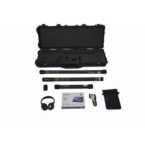 Tero Vido 3D System Pro Metal Detector - Professional Gold & Treasure Hunting Equipment for Outdoor Adventures, Beach Searching & Archaeological Exploration