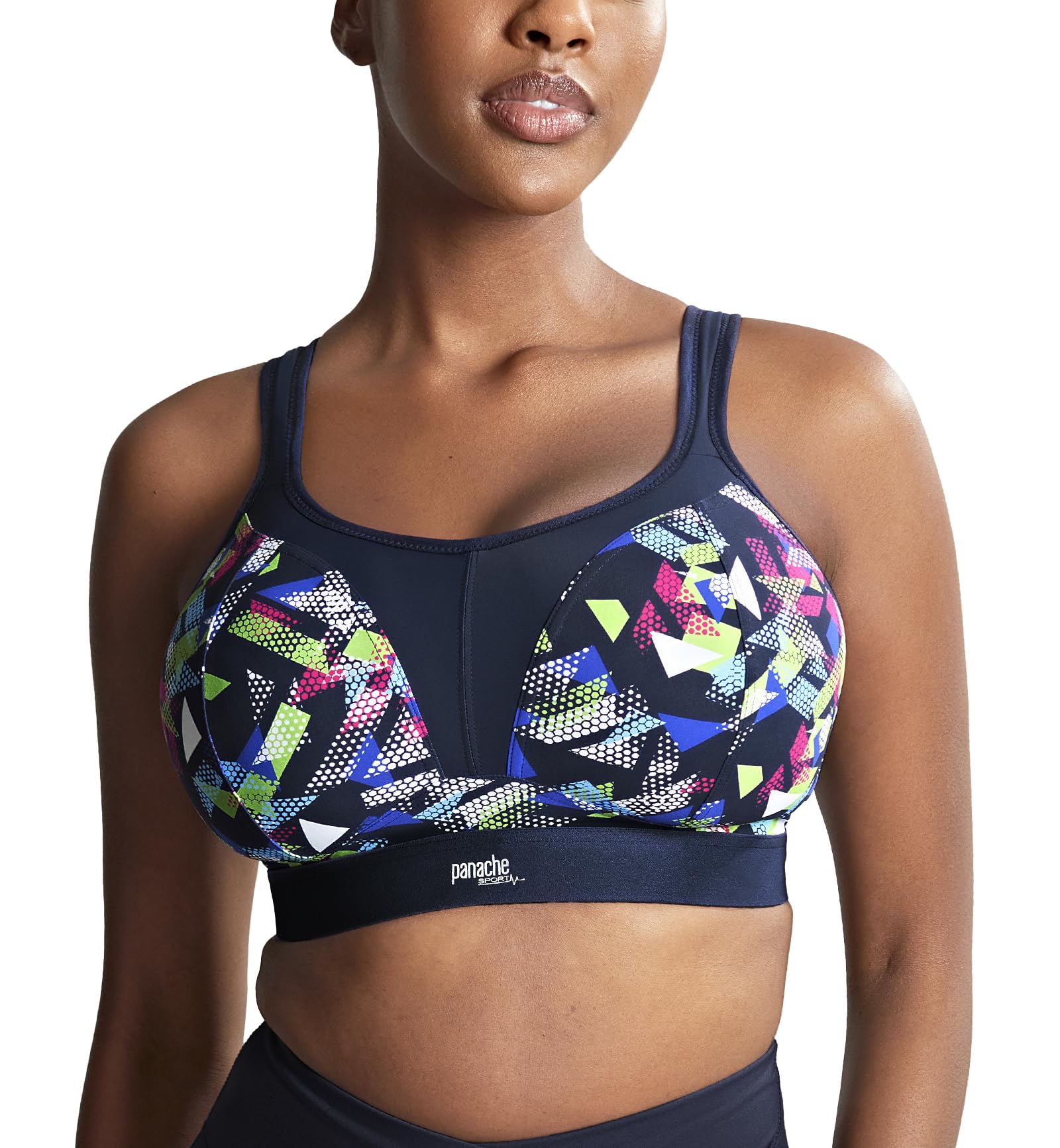 Panache Women's Non-Wired Sports Bra - High Impact Support, Breathable Fabric for Running, Yoga & Gym Workouts