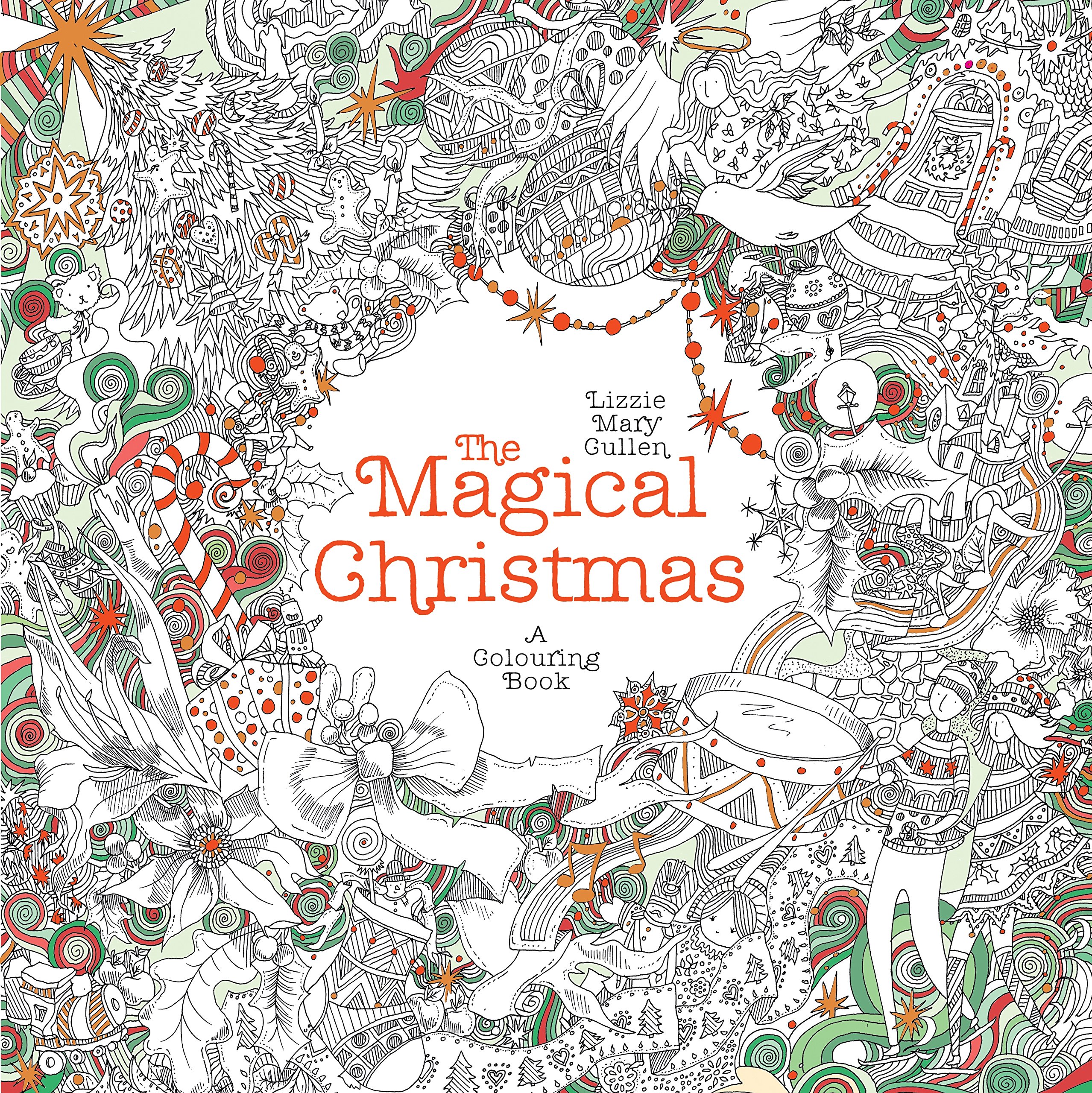 The Magical Christmas: A Coloring Book for Adults & Kids - Relaxing Holiday Activity with Festive Scenes, Santa Claus & Winter Wonderland Designs | Perfect Gift for Christmas, Stocking Stuffers & Family Bonding Time