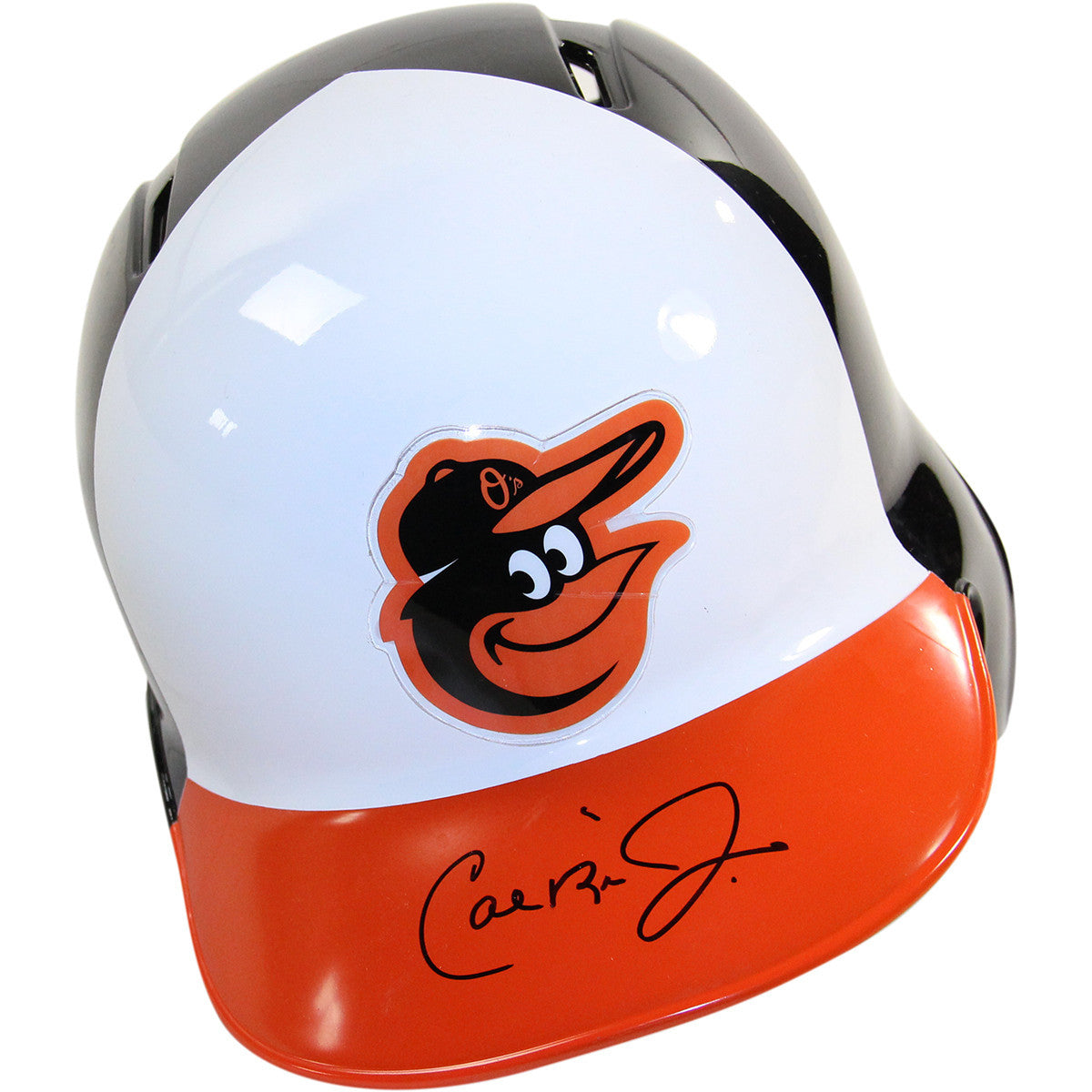 Authentic Cal Ripken Jr. Signed Baltimore Orioles Black Batting Helmet with Left Ear Flap - MLB Certified Memorabilia for Baseball Fans & Collectors - Perfect for Display, Gifts, and Sports Memorabilia Collections