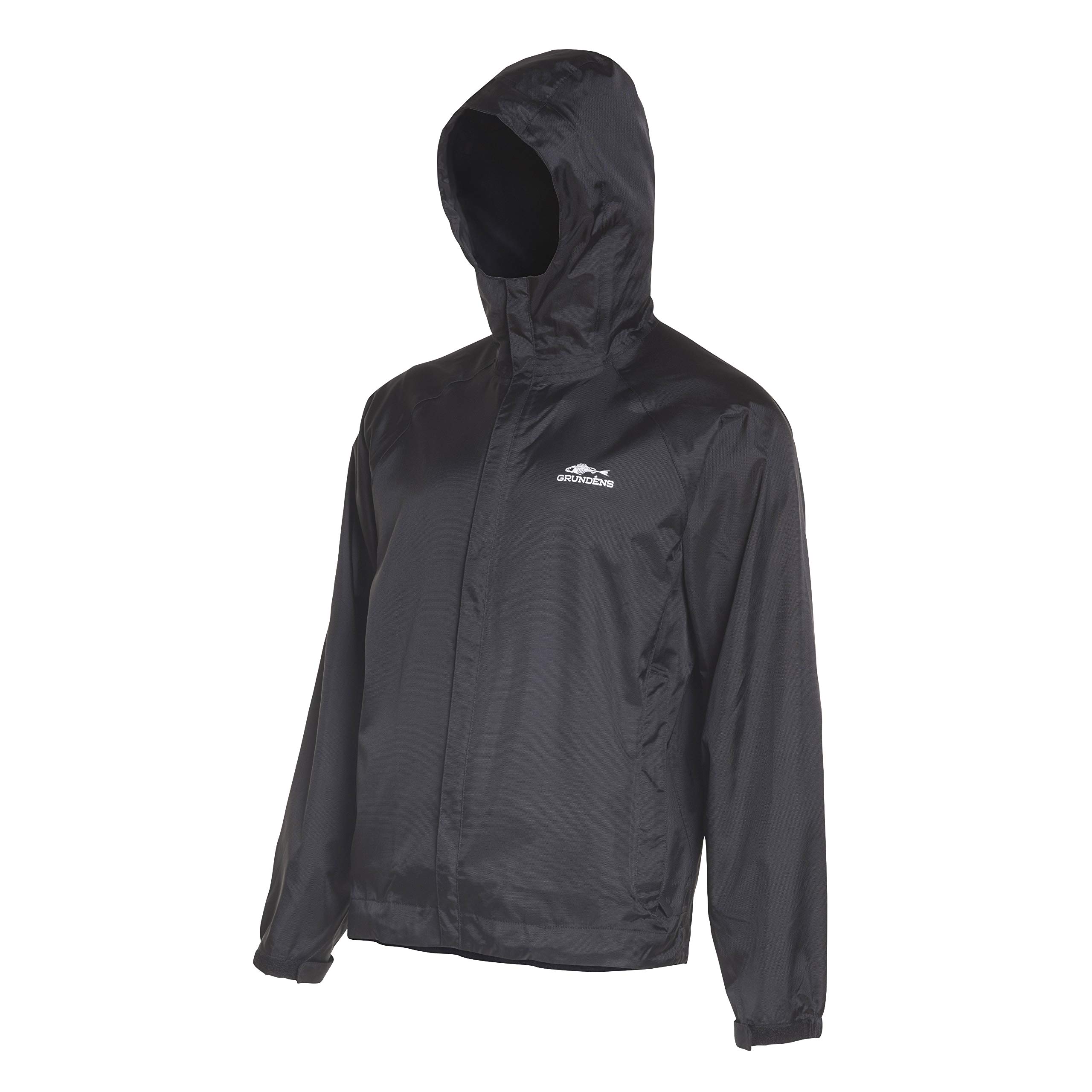 Grundéns Weather Watch Hooded Fishing Jacket - Waterproof & Windproof Outdoor Gear for Fishing, Hunting & Hiking - Stay Dry in All Conditions