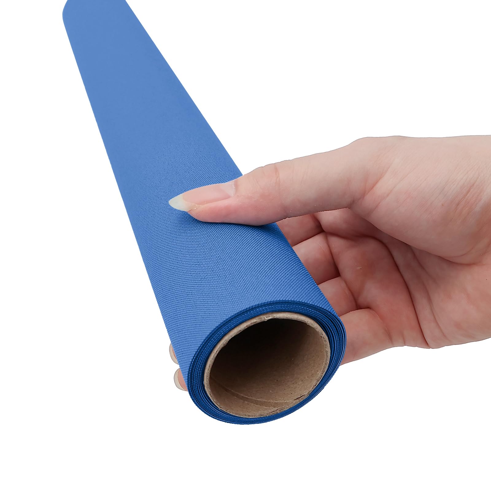 Premium Book Binding Cloth - 17x55 Inch, Durable Fabric Book Cover with Paper Backing, Ideal for DIY Bookbinding, Scrapbooking & Craft Projects (Sapphire Blue, 17in x 55in) - Perfect for Hardcover Books, Photo Albums & Handmade Journals