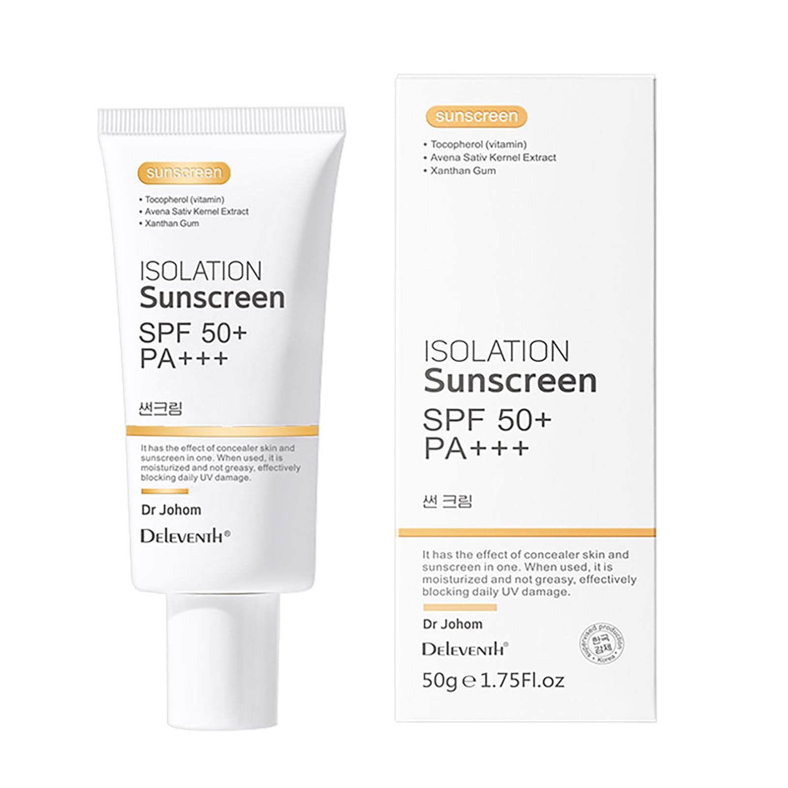 Non-Greasy Face & Body Sunscreen SPF50+ PA+++ - Waterproof, Sweatproof Sunblock Lotion for All-Day Protection | Perfect for Outdoor Activities, Beach, Swimming & Daily Use