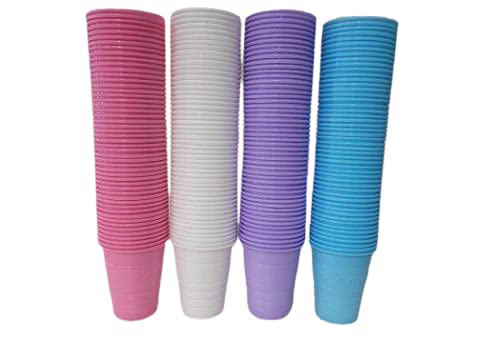 1000-Pack Purple/Lavender 5 oz Disposable Plastic Cups with Embossed Grip - Bulk Drinking Cups for Dental Offices, Hospitals, Home, Office & Picnics | Perfect for Parties, Events, and Everyday Use