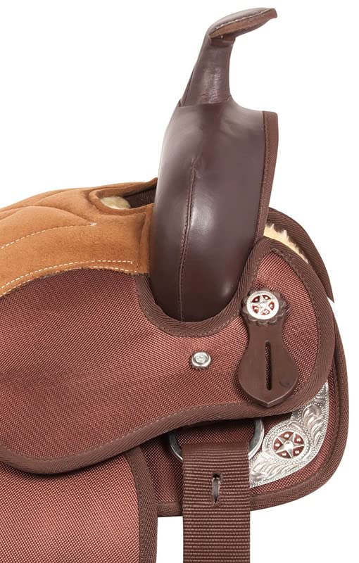 Premium Synthetic Western Horse Saddle - 14