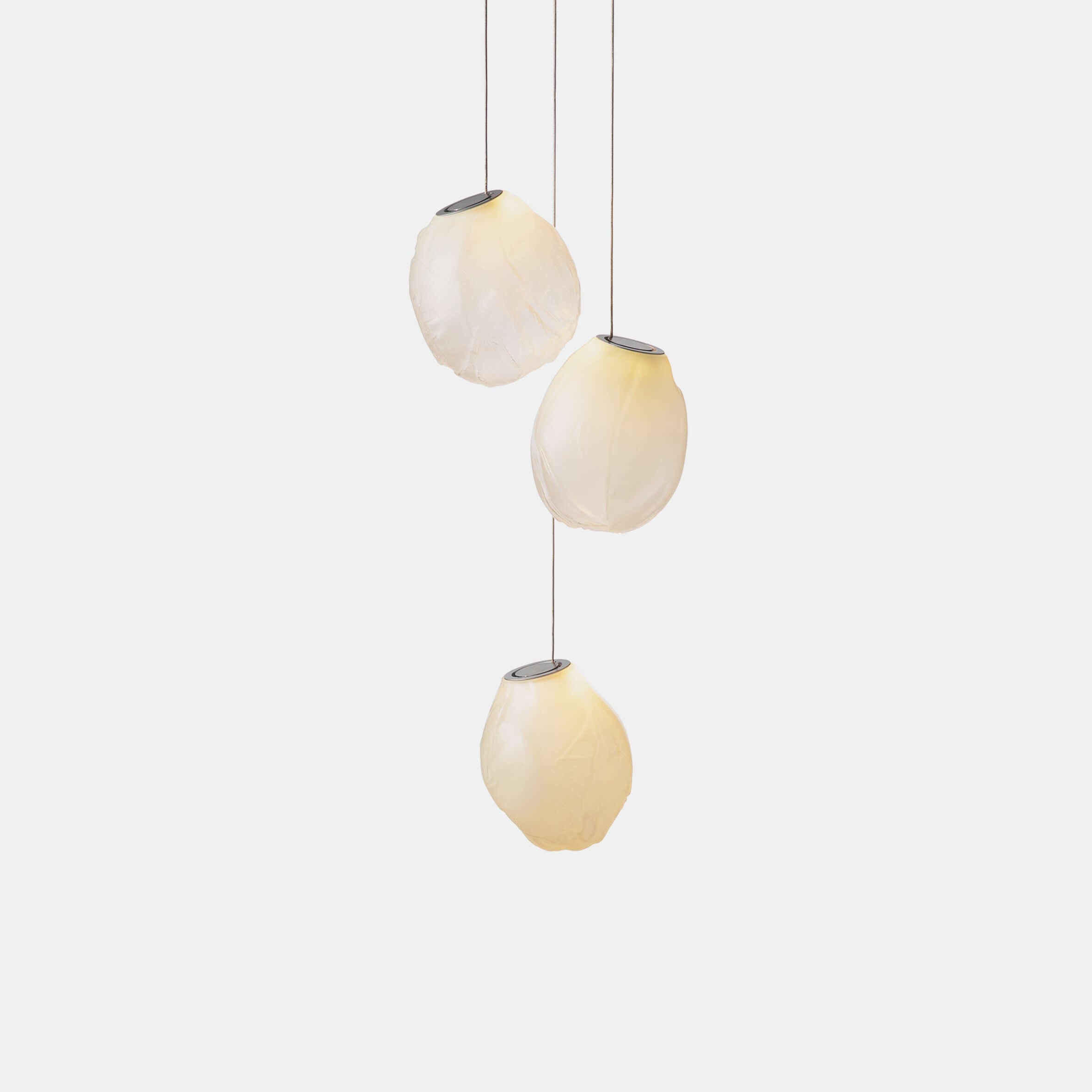 Stylish Blowing Liquid Glass Pendant Light - Modern Handcrafted Glass Chandelier for Dining Room, Kitchen Island & Bedroom Decor